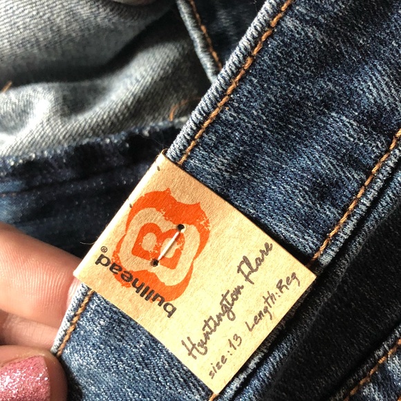 🆕 NWT Bullhead Huntington Flare 13 Regular Jeans - Picture 5 of 7